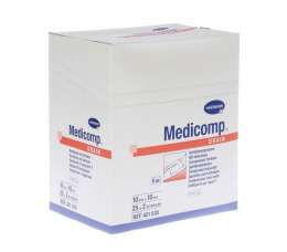 4215352 Medicomp drain - Салфетки (стерильные): 1 х 2 шт, нетканые 10 х 10 см 6 слоев